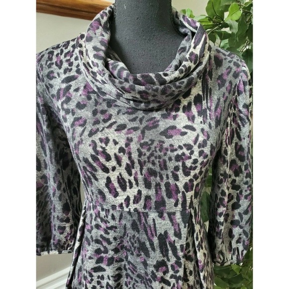 New Directions Petite Cowl Neck Midi Dress Size PL - Picture 3 of 11